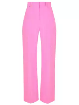 Брюки из вискозы и шелка