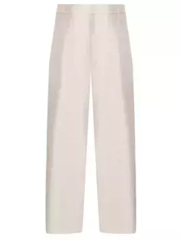 Брюки из вискозы и шелка