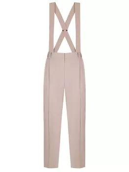 Брюки из вискозы и шерсти BRUNELLO CUCINELLI