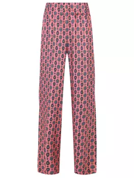 Брюки из вискозы с принтом