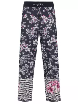 Брюки из вискозы с принтом GIORGIO GRATI