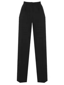 Брюки из вискозы в клетку