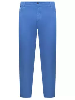 Брюки изо льна и хлопка