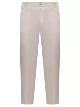 Брюки изо льна и хлопка