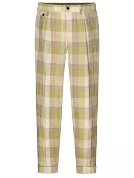 Брюки изо льна и хлопка RASCHINI