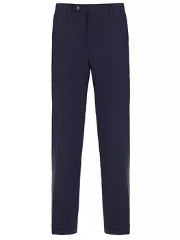 Брюки изо льна и шелка BRIONI