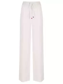 Брюки изо льна и вискозы