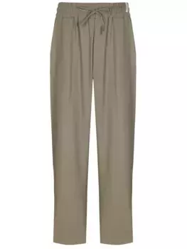 Брюки изо льна и вискозы