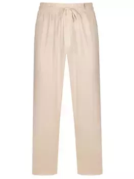 Брюки изо льна и вискозы