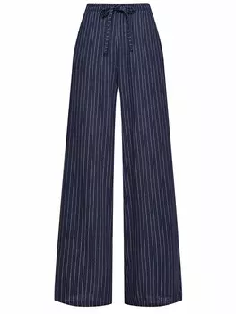 Брюки изо льна и вискозы DAN MARALEX