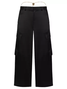 Брюки-карго атласные DANAME