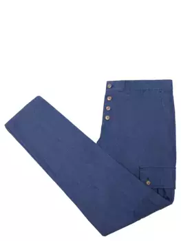 Брюки-карго хлопковые