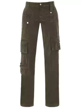 Брюки-карго хлопковые