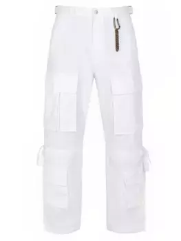 Брюки-карго хлопковые