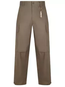 Брюки-карго хлопковые