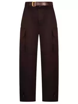 Брюки-карго хлопковые