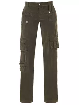Брюки-карго хлопковые