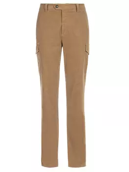 Брюки-карго хлопковые BRUNELLO CUCINELLI