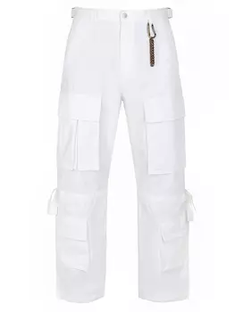 Брюки-карго хлопковые