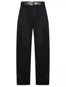 Брюки-карго хлопковые SAINT LAURENT