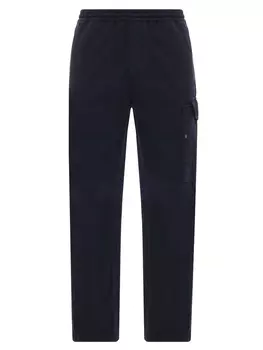 Брюки-карго из хлопка и льна CP COMPANY