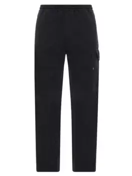 Брюки-карго из хлопка и льна