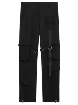 Брюки-карго из вискозы DONDUP