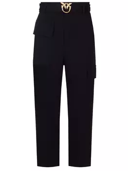 Брюки-карго из вискозы PINKO