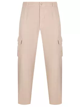 Брюки-карго льняные 120% LINO