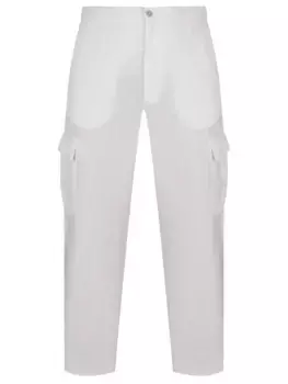 Брюки-карго льняные