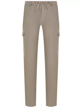 Брюки-карго льняные CUDGI