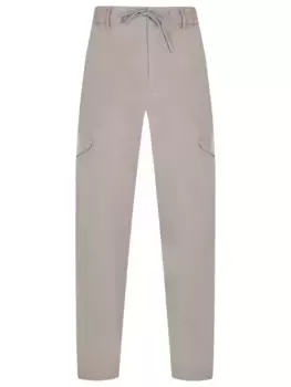 Брюки-карго однотонные