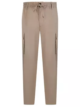 Брюки-карго однотонные CORTIGIANI