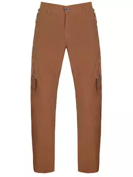 Брюки-карго однотонные