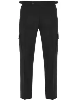 Брюки-карго шерстяные