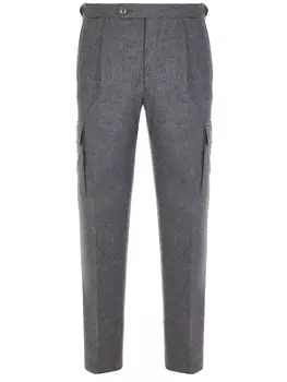 Брюки-карго шерстяные