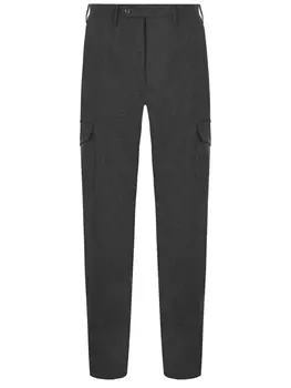 Брюки-карго шерстяные