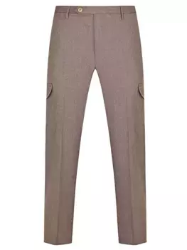 Брюки-карго шерстяные