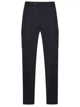 Брюки-карго шерстяные