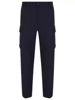 Брюки-карго шерстяные