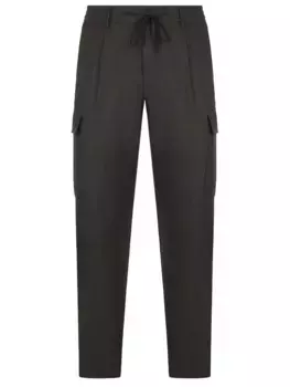 Брюки-карго шерстяные