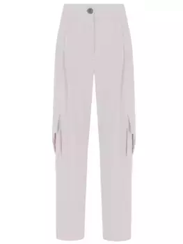 Брюки-карго шерстяные