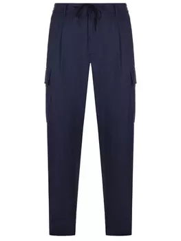 Брюки-карго шерстяные