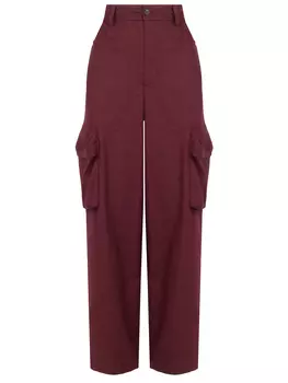 Брюки-карго в клетку PINKO