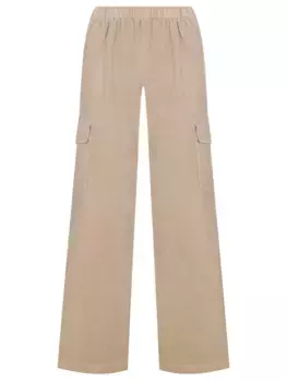 Брюки-карго вельветовые