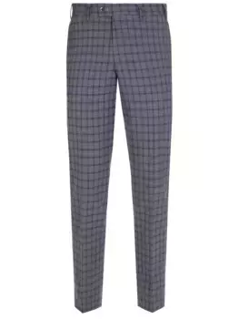 Брюки классические в клетку