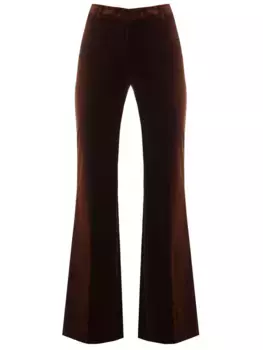 Брюки-клеш хлопковые ETRO