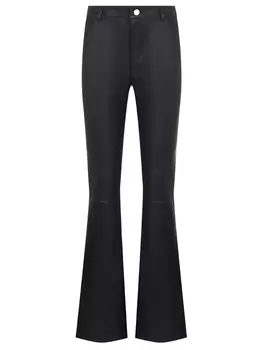 Брюки-клеш кожаные DESA