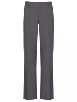 Брюки-клеш шерстяные