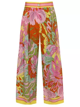 Брюки-кюлоты шелковые DOLCE & GABBANA